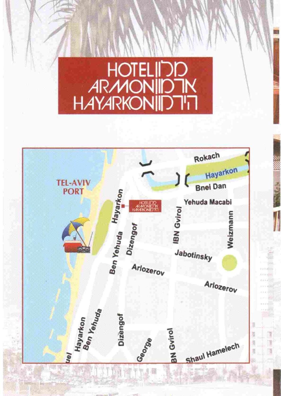 Armon Hayarkon Hotel Tel Awiw Zewnętrze zdjęcie